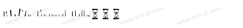 BW7p Financial Half字体转换
